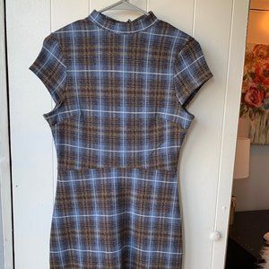Urban Outfitters Mini Plaid Dress